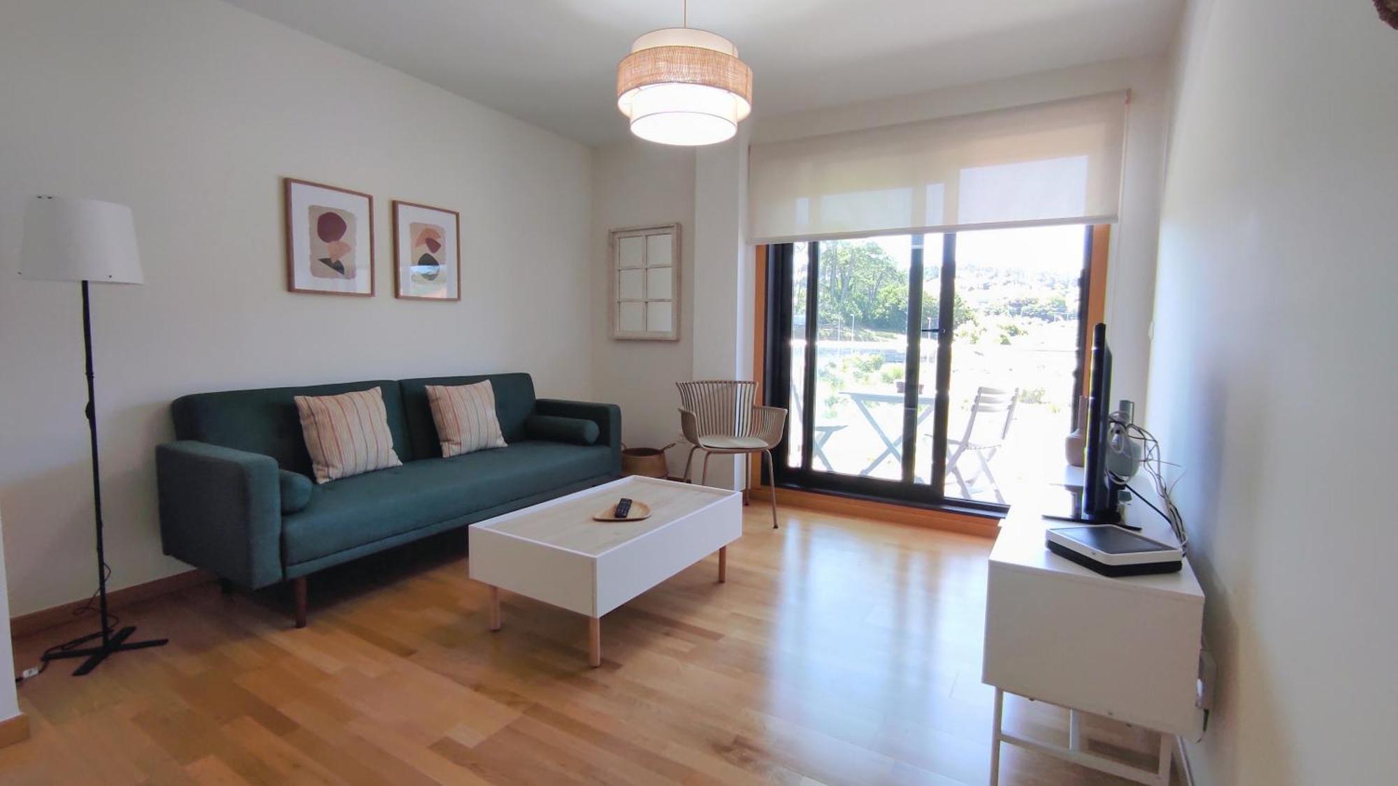 Un Rincon Con Vistas A La Ria, Playa Y Parking. Apartment Ribeira Ngoại thất bức ảnh